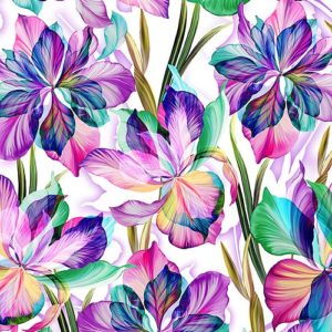 Floral Fantasia Purple