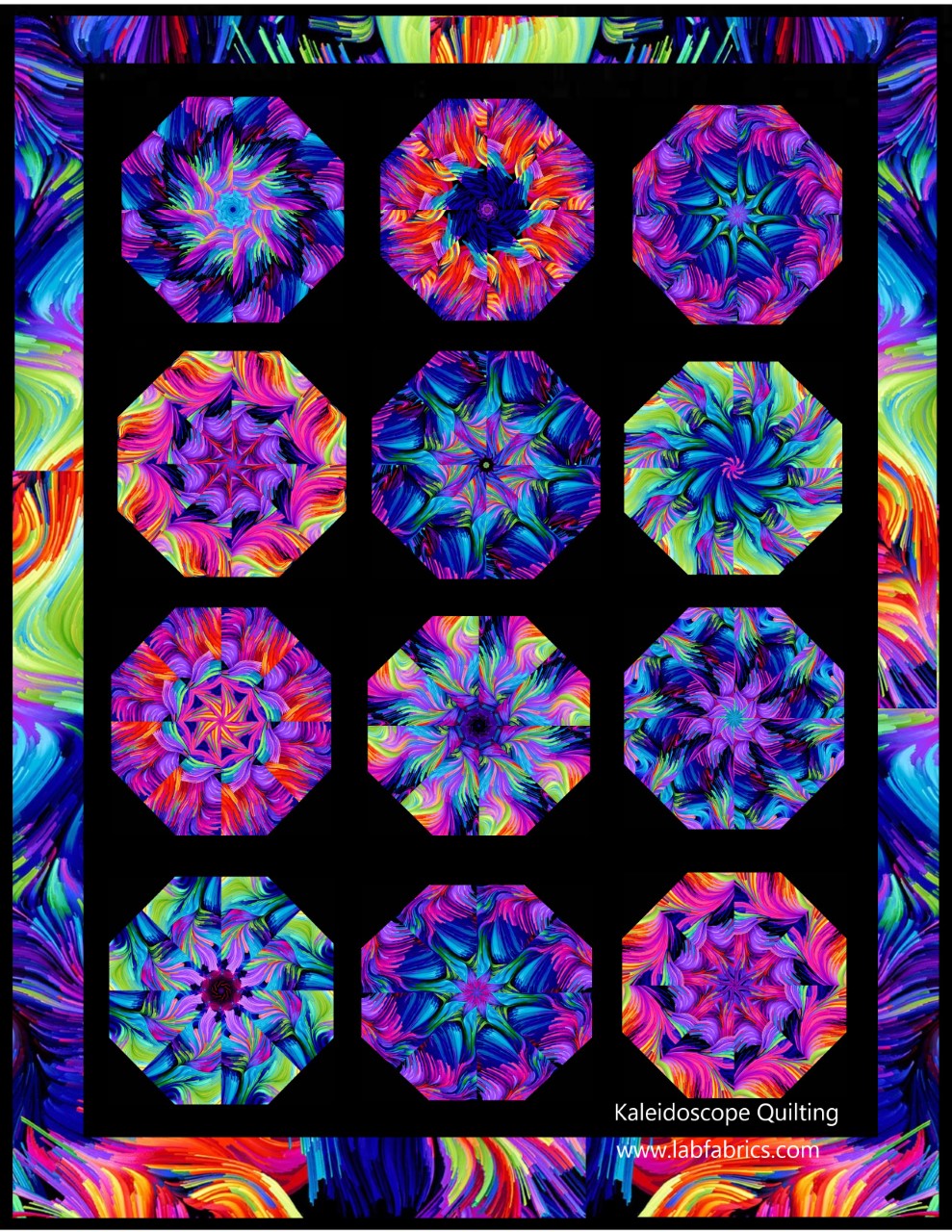 kaleidoscope quilts