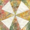 Two Way Kaleidoscope Pre Cut Quilt Kit Tonga Sunrise - Image 3