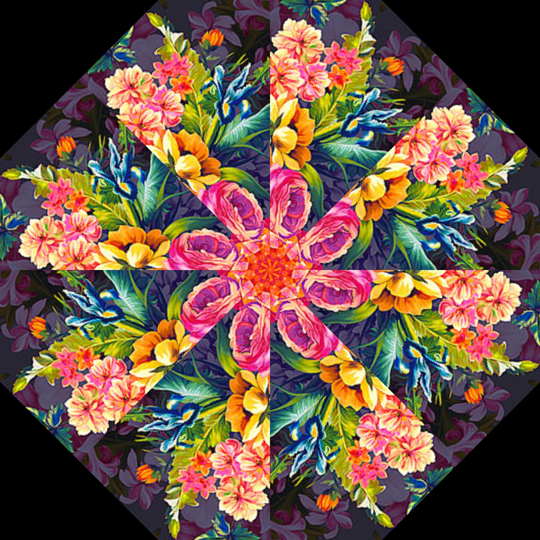 Arcadia Pre Cut Kaleidoscope Kit Small Kits Pre Cut Kaleidoscope Quilting