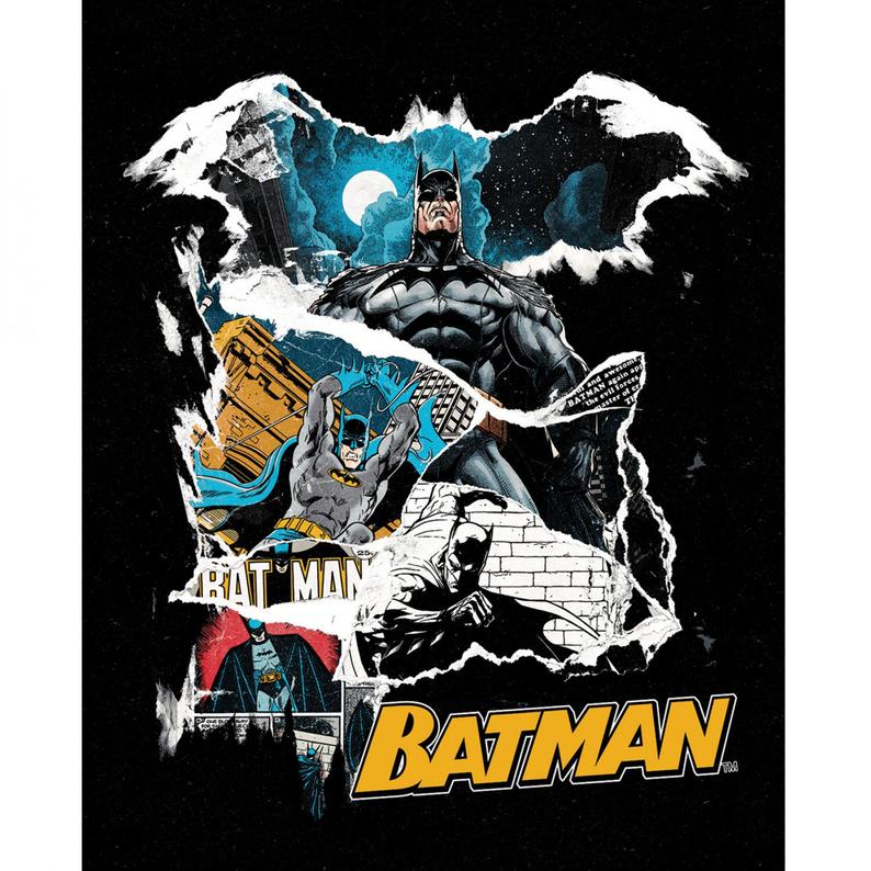 Already cut pieces to choose Batman Cotton Quilting Fabric