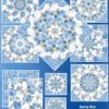spring blue collage