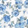 spring blue floral