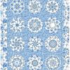 spring blue with borders