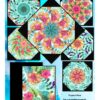 tropical fleur collage