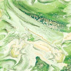 green marble fabric