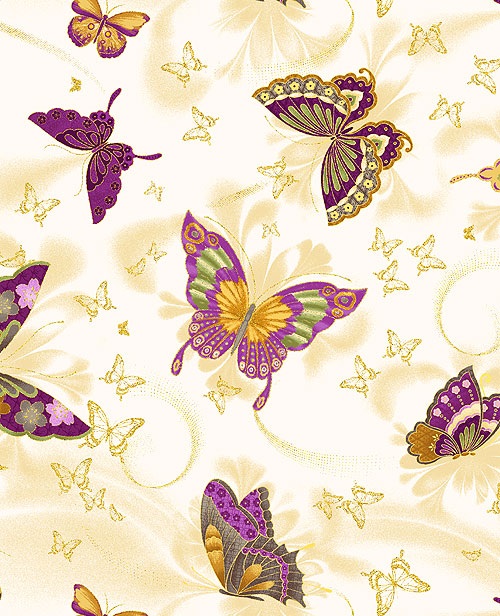 majestic butteflies cream