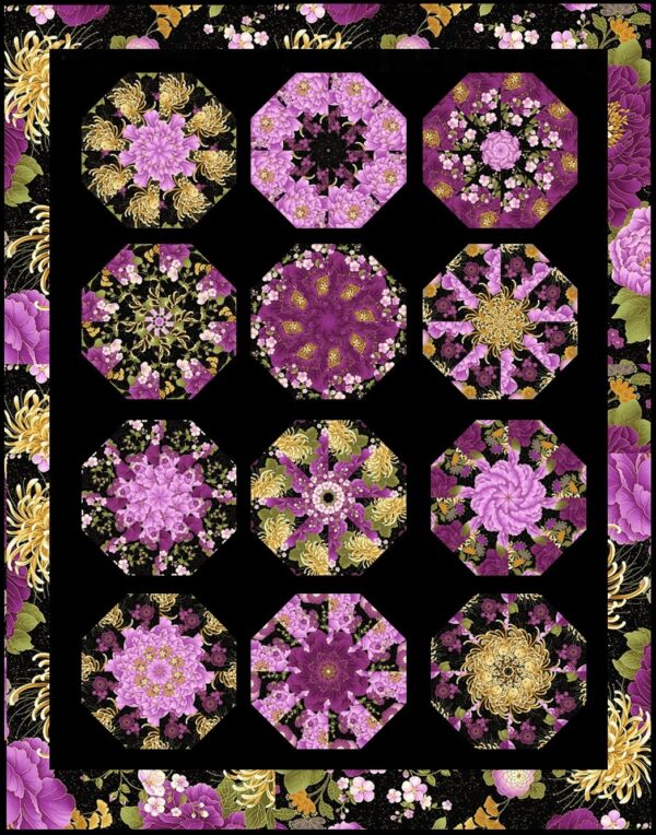 majestic floral quilt