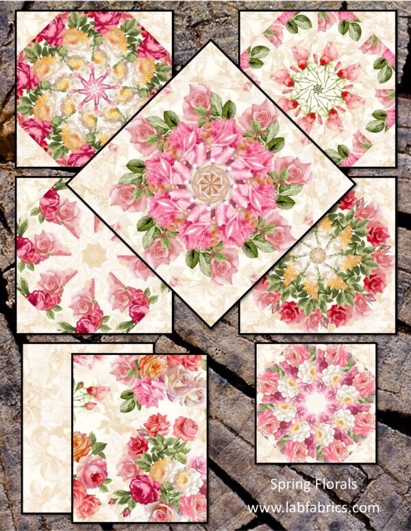 Spring Floral Collage