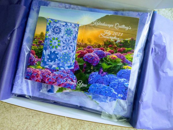 July Kaleidoscope Quilting Subscription Box