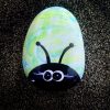 painted lady bug rocks