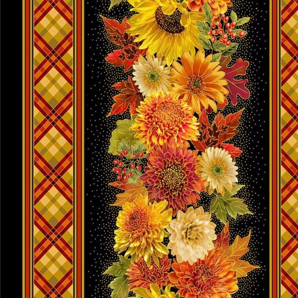 thankful harvest cotton quilt fabric from timeless treasures