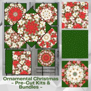 pre cut kaleidoscope quilt kit