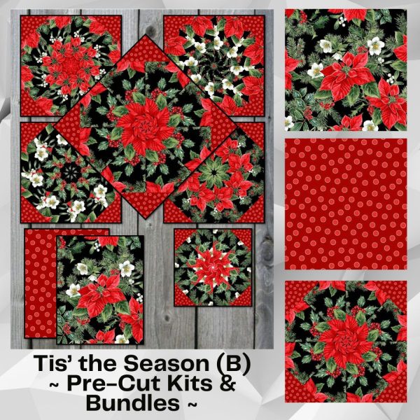 pre cut kaleidoscope quilt kit