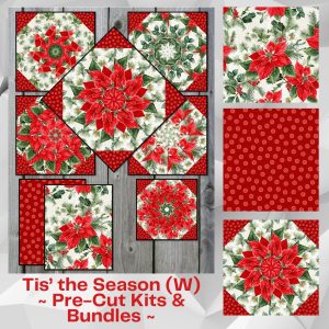 pre cut kaleidoscope quilt kit