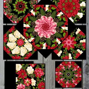 winter garden quilt block