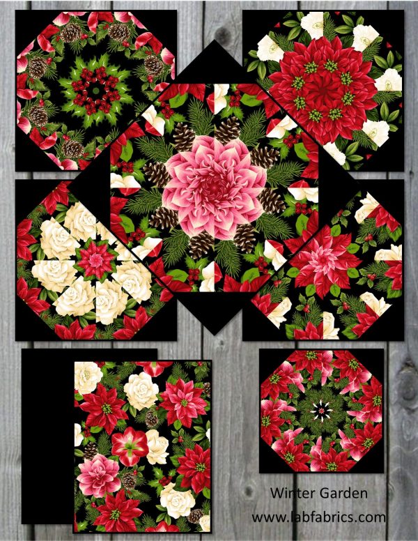 winter garden quilt block