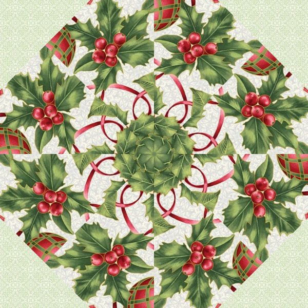 pre cut quilt kit, christmas quilt kit