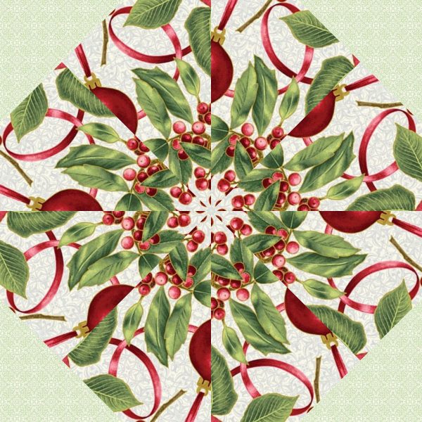 pre cut quilt kit, christmas quilt kit