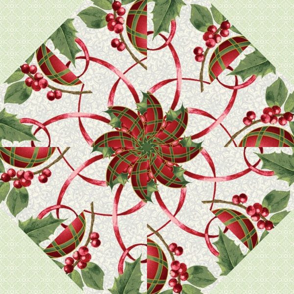 pre cut quilt kit, christmas quilt kit