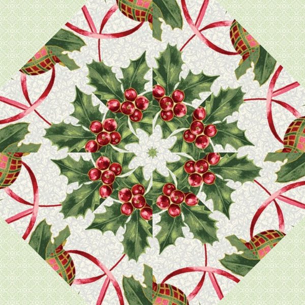 pre cut quilt kit, christmas quilt kit