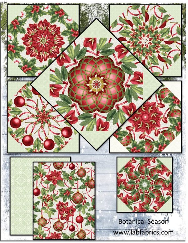 pre cut quilt kit, christmas quilt kit