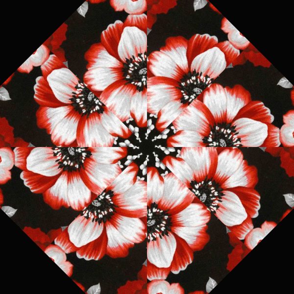 Scarlet Days & Nights 30 Pre-Cut Kaleidoscope Quilt Kit - Image 5