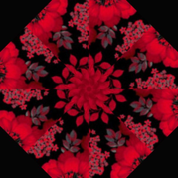 Scarlet Days & Nights Complete Pre-Cut Kaleidoscope Quilt Kit - Image 9