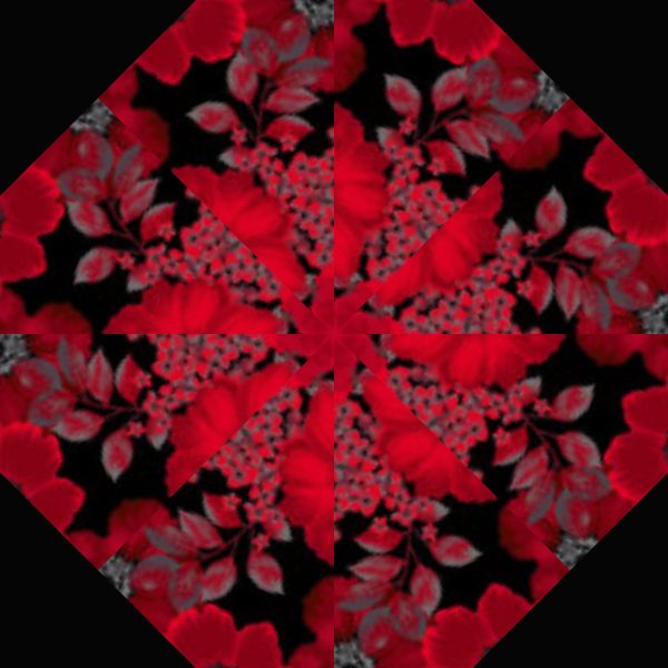 Scarlet Days & Nights Complete Pre-Cut Kaleidoscope Quilt Kit - Image 4