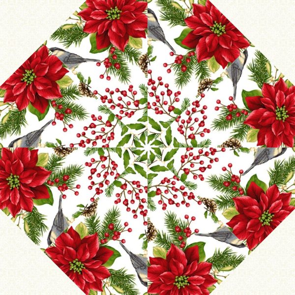 winter, christmas pre cut quilt kit