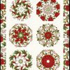 winter, christmas pre cut quilt kit