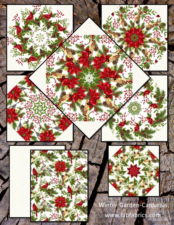 winter, christmas pre cut quilt kit