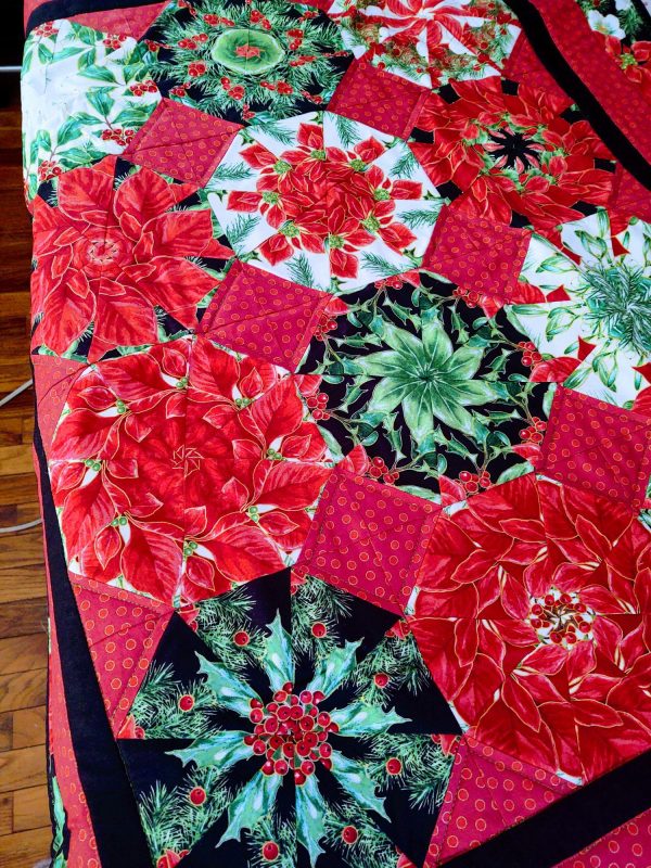 Tis the Season Quilted Quilt / Lap Throw / Sofa Throw or Wall-hanging - Image 9