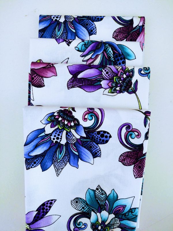 Xanadu Florals Fabric Fat Quarter Set