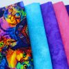 6 Piece Assorted Tonals / Prints Fabric - Image 2