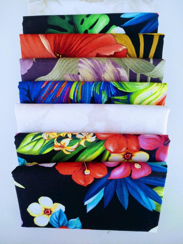 8 Piece Assorted Print Fabrics