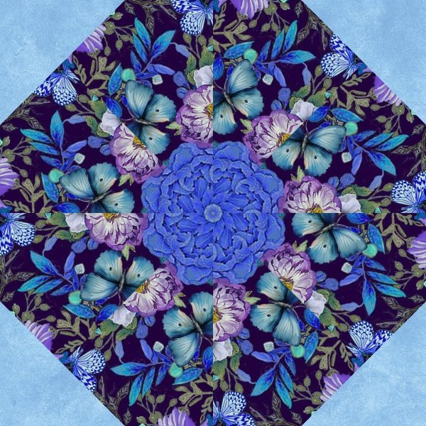 pre cut kaleidoscope quilt kit