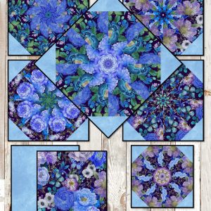 pre cut kaleidoscope quilt kit