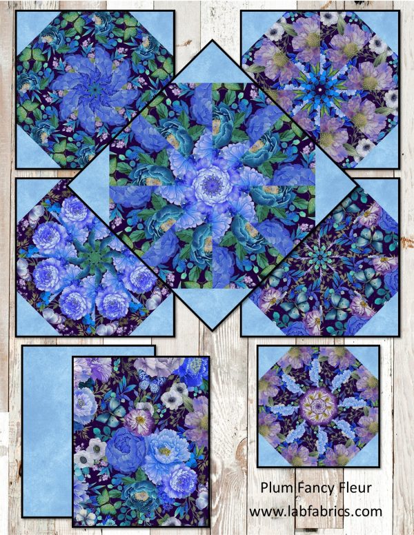 pre cut kaleidoscope quilt kit