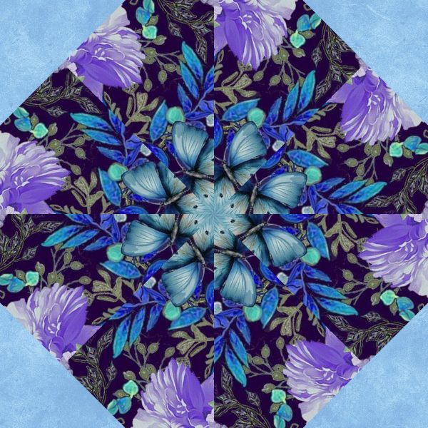 pre cut kaleidoscope quilt kit