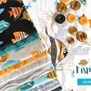 Fishtopia 10 Inch Squares Layer Cake