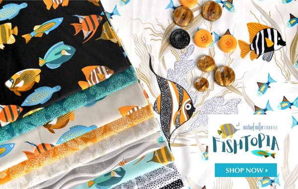 Fishtopia 10 Inch Squares Layer Cake