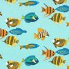 Fishtopia 10 Inch Squares Layer Cake - Image 3