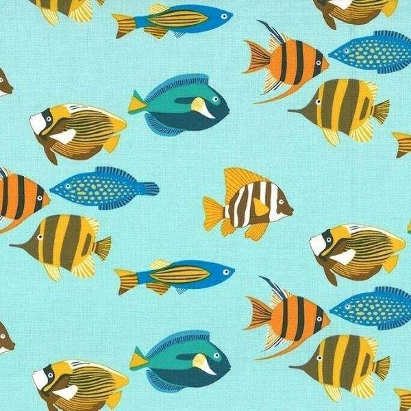 Fishtopia 10 Inch Squares Layer Cake - Image 3