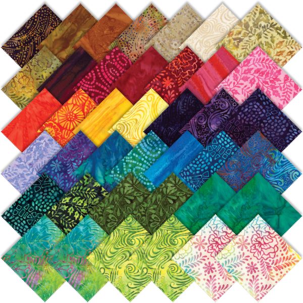Salsa Batiks 10 Inch Squares Layer Cake - Image 3