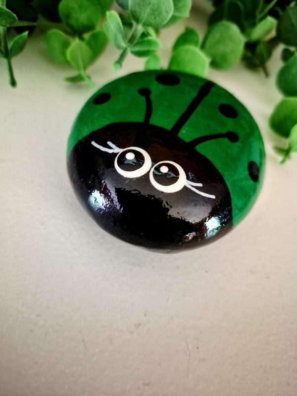 lady bug rock, ladybug gift, friendship gift, get well gift,