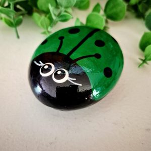 lady bug rock, ladybug gift, friendship gift, get well gift,