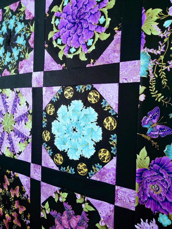 pre cut kaleidoscope quilt kit
