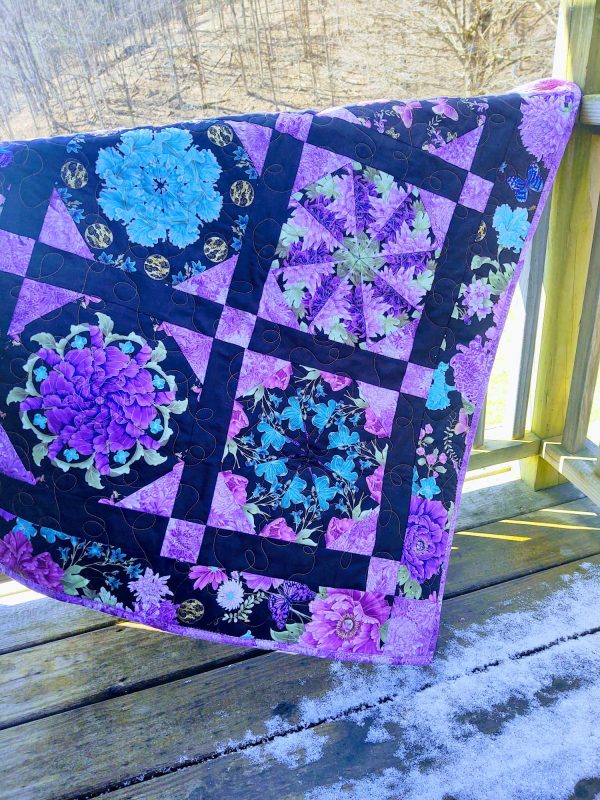 pre cut kaleidoscope quilt kit