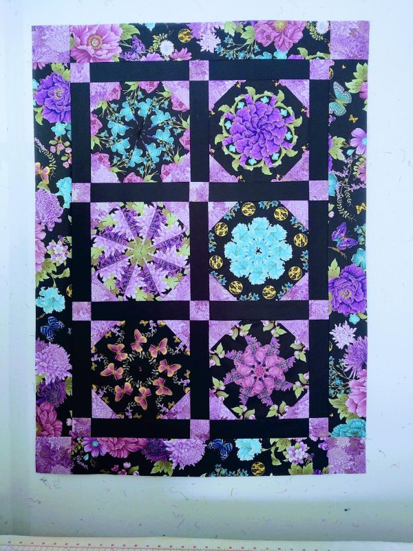 pre cut kaleidoscope quilt kit